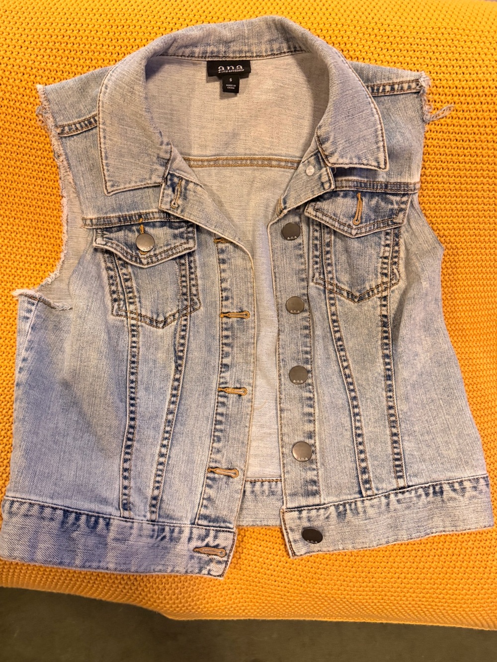 Denim Vest - Women’s S